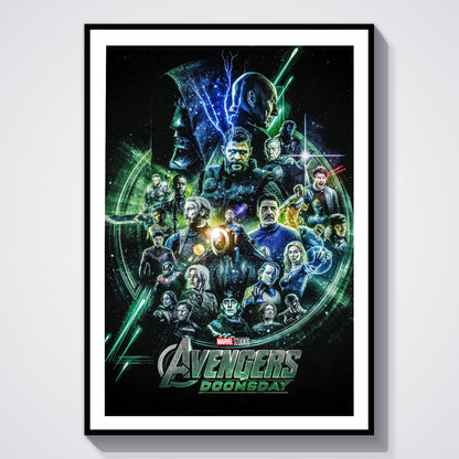 Flex Designs Poster Avengers Doomsday Sketch 5 x 7" Home Goods - Movie 2026 Movie Poster
