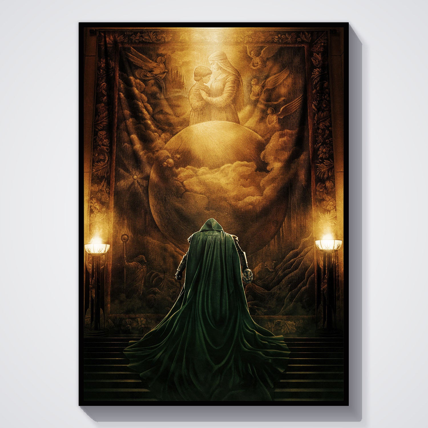 Flex Designs Poster Avengers Doomsday Textless 11 x 17" Home Goods - Movie 2026 Movie Poster