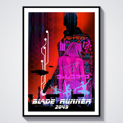Flex Designs Poster Blade Runner 2049 Neon 5 x 7" Home Goods - Movie 2017 Movie Poster