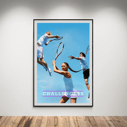 Flex Designs Poster Challengers 5 x 7" Home Goods - Movie 2024 Movie Poster