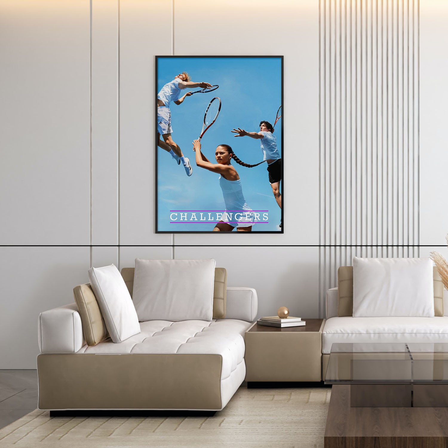 Flex Designs Poster Challengers 11 x 17" Home Goods - Movie 2024 Movie Poster
