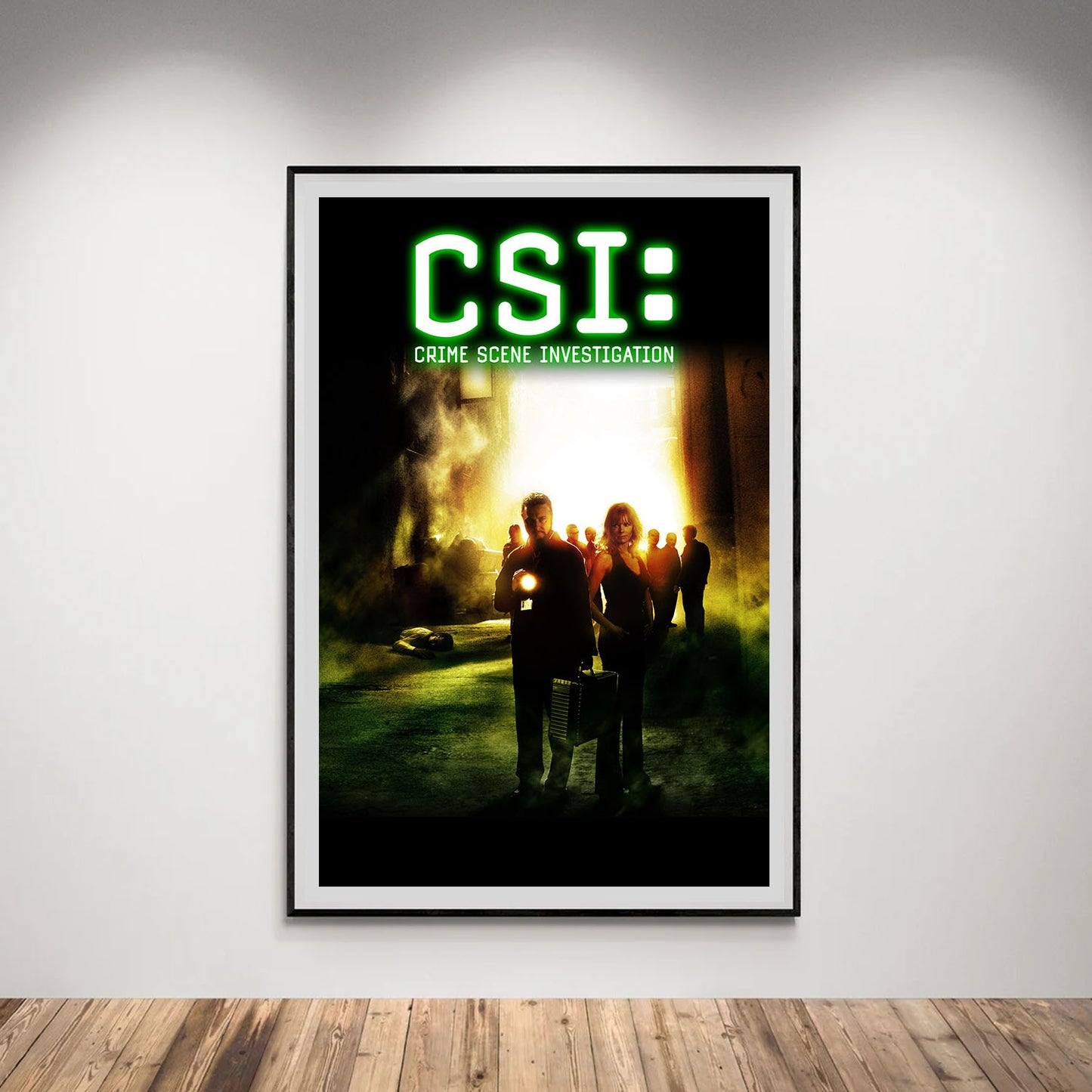 Flex Designs Poster CSI Crime Scene Investigation 5 x 7" Home Goods - TV show 2000 TV show Poster
