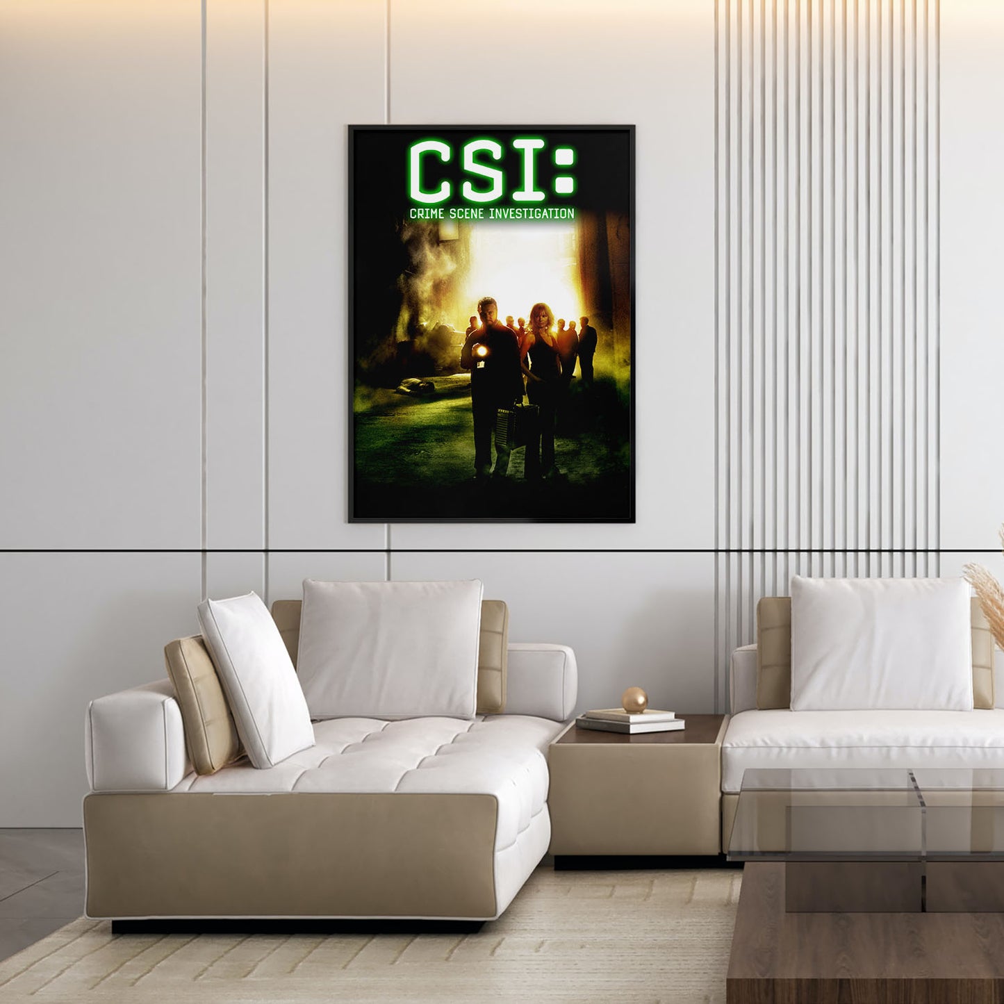 Flex Designs Poster CSI Crime Scene Investigation 11 x 17" Home Goods - TV show 2000 TV show Poster