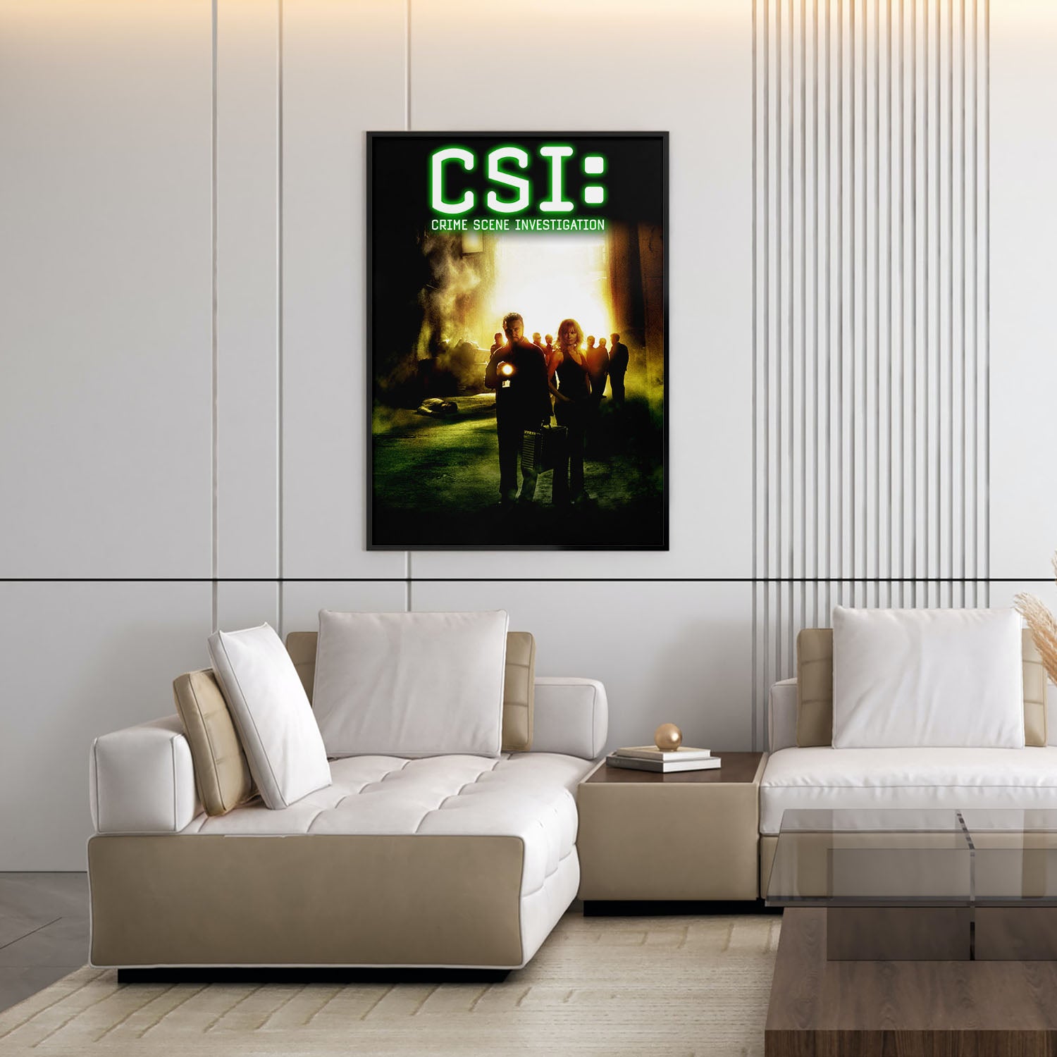 Flex Designs Poster CSI Crime Scene Investigation 11 x 17" Home Goods - TV show 2000 TV show Poster