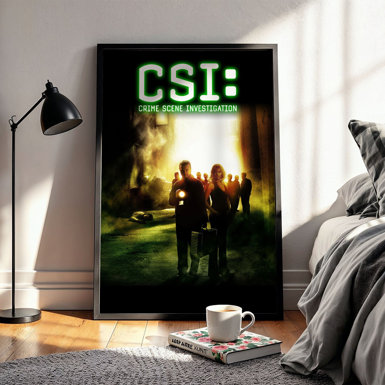Flex Designs Poster CSI Crime Scene Investigation 11 x 17" Home Goods - TV show 2000 TV show Poster
