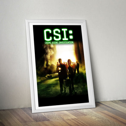Flex Designs Poster CSI Crime Scene Investigation 5 x 7" Home Goods - TV show 2000 TV show Poster