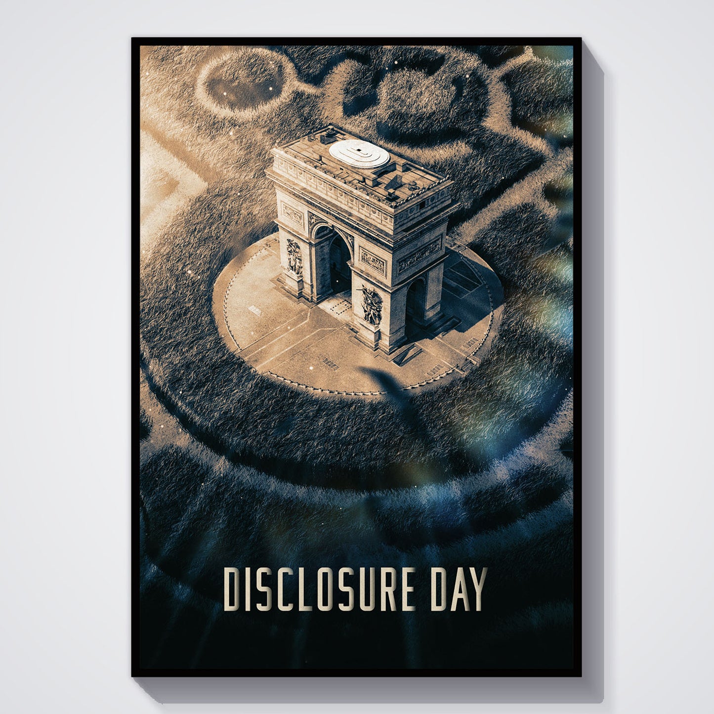 Flex Designs Poster Disclosure Day Cover 11 x 17" Home Goods - Movie 2026 Movie Poster