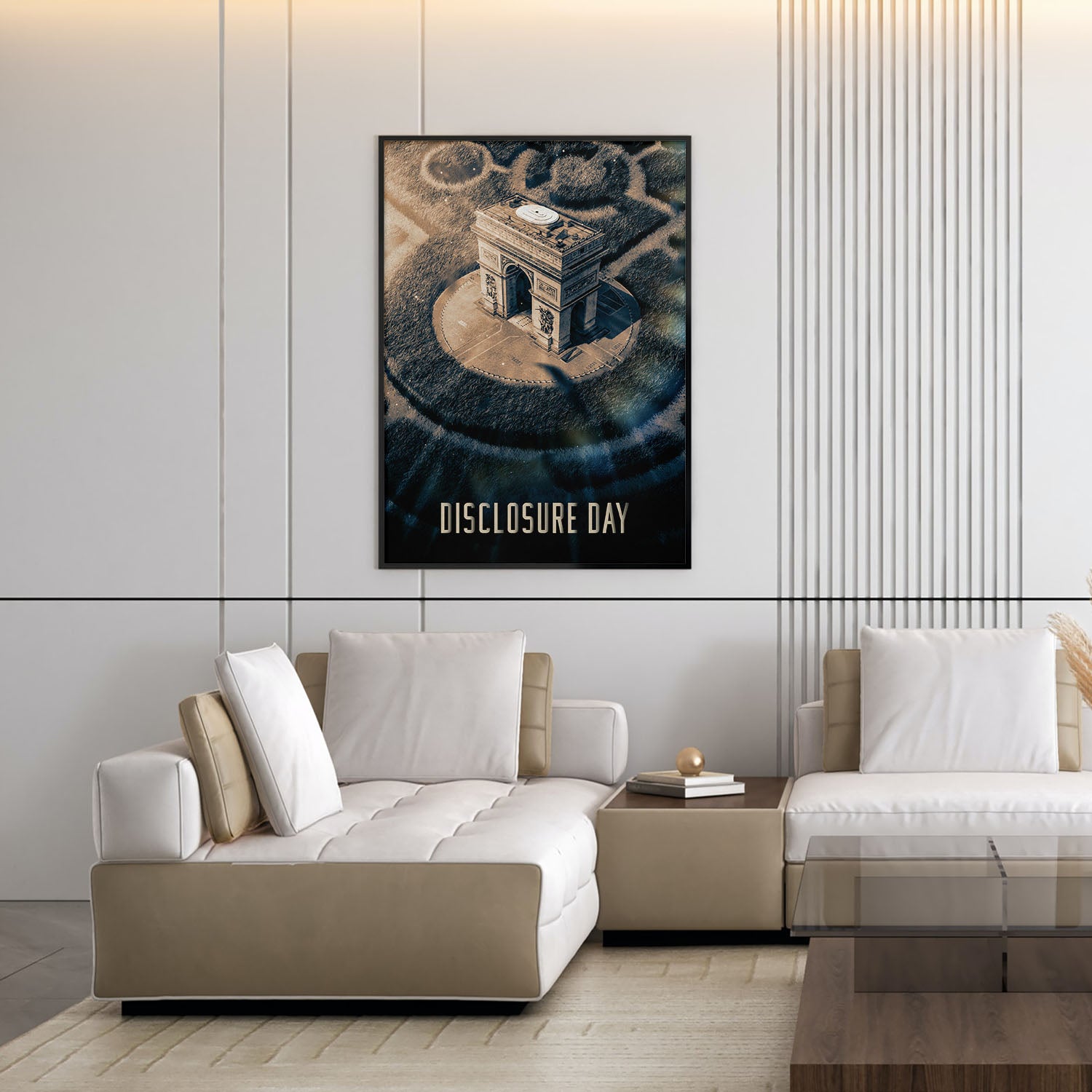Flex Designs Poster Disclosure Day Cover 11 x 17" Home Goods - Movie 2026 Movie Poster