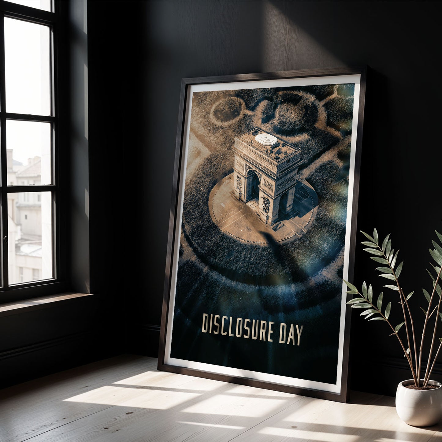 Flex Designs Poster Disclosure Day Cover 5 x 7" Home Goods - Movie 2026 Movie Poster