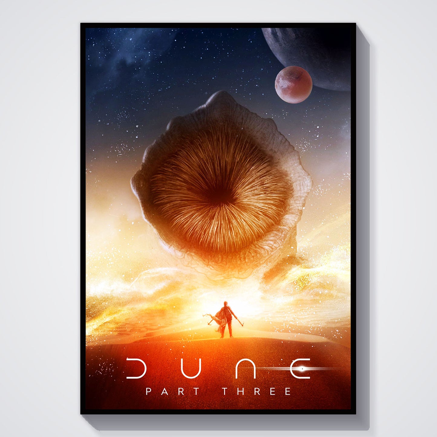 Flex Designs Poster Dune Part Three Cover 11 x 17" Home Goods - Movie 2026 Movie Poster