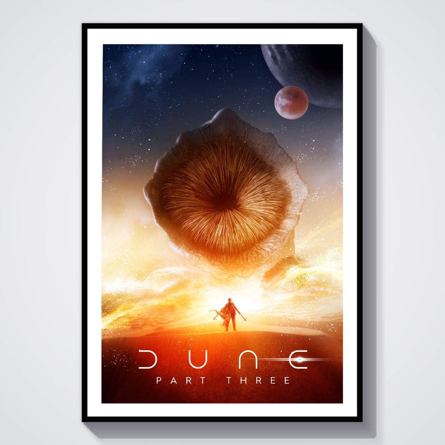 Flex Designs Poster Dune Part Three Cover 5 x 7" Home Goods - Movie 2026 Movie Poster