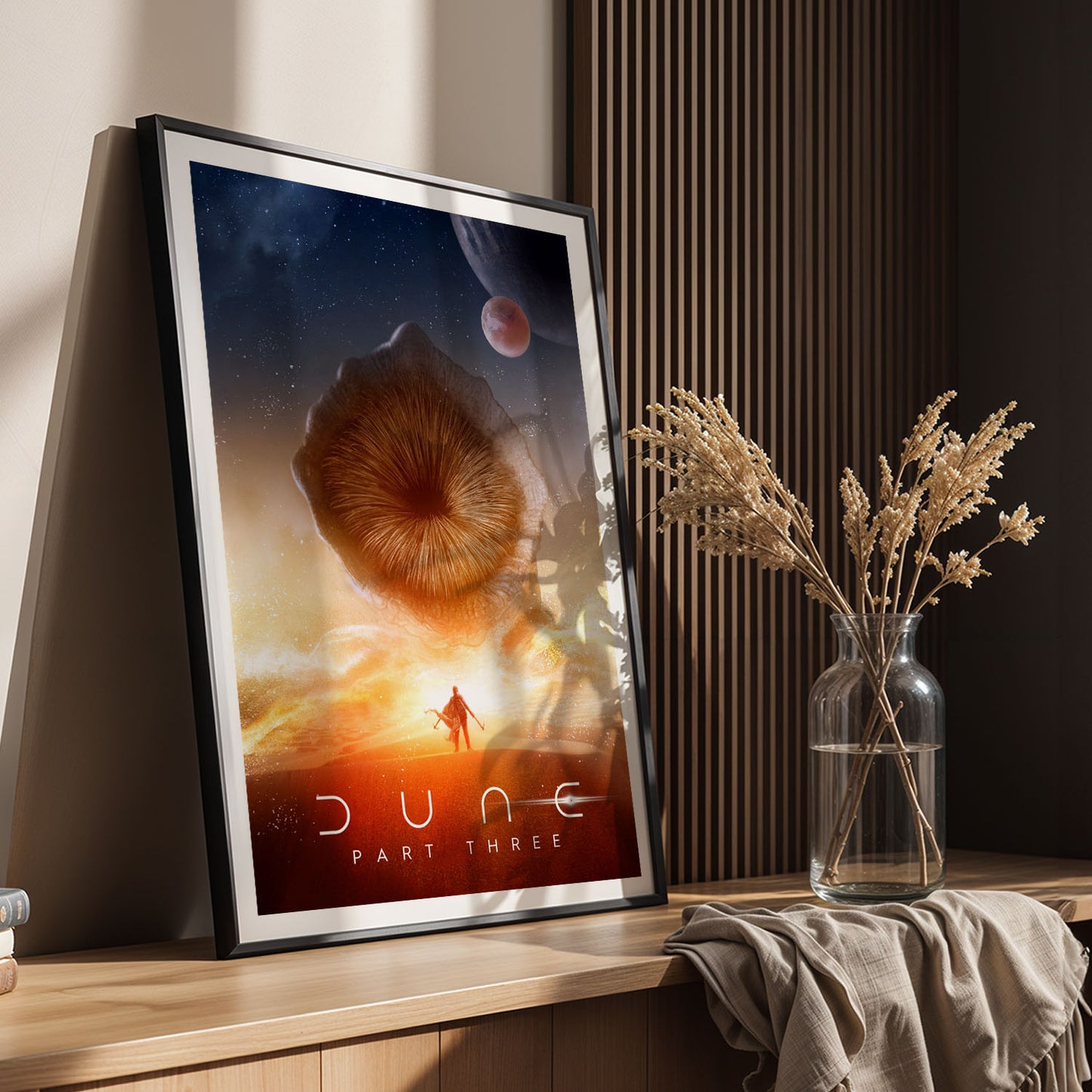 Flex Designs Poster Dune Part Three Cover 11 x 17" Home Goods - Movie 2026 Movie Poster