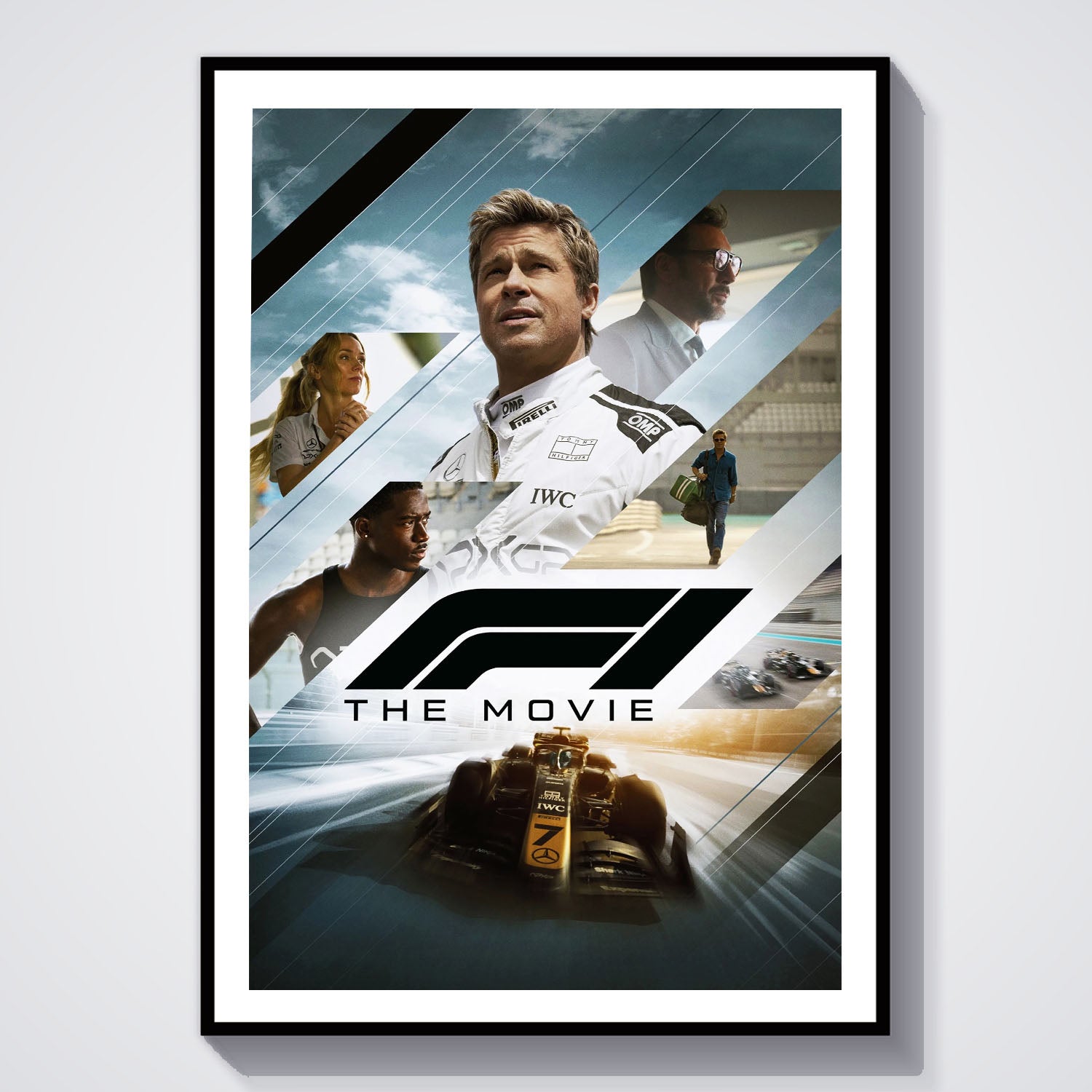 Flex Designs Poster F1 The Movie Alternate 5 x 7" Home Goods - Movie 2025 Movie Poster