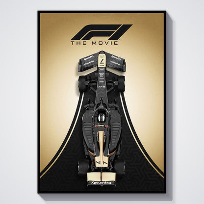 Flex Designs Poster F1 The Movie Car 11 x 17" Home Goods - Movie 2025 Movie Poster