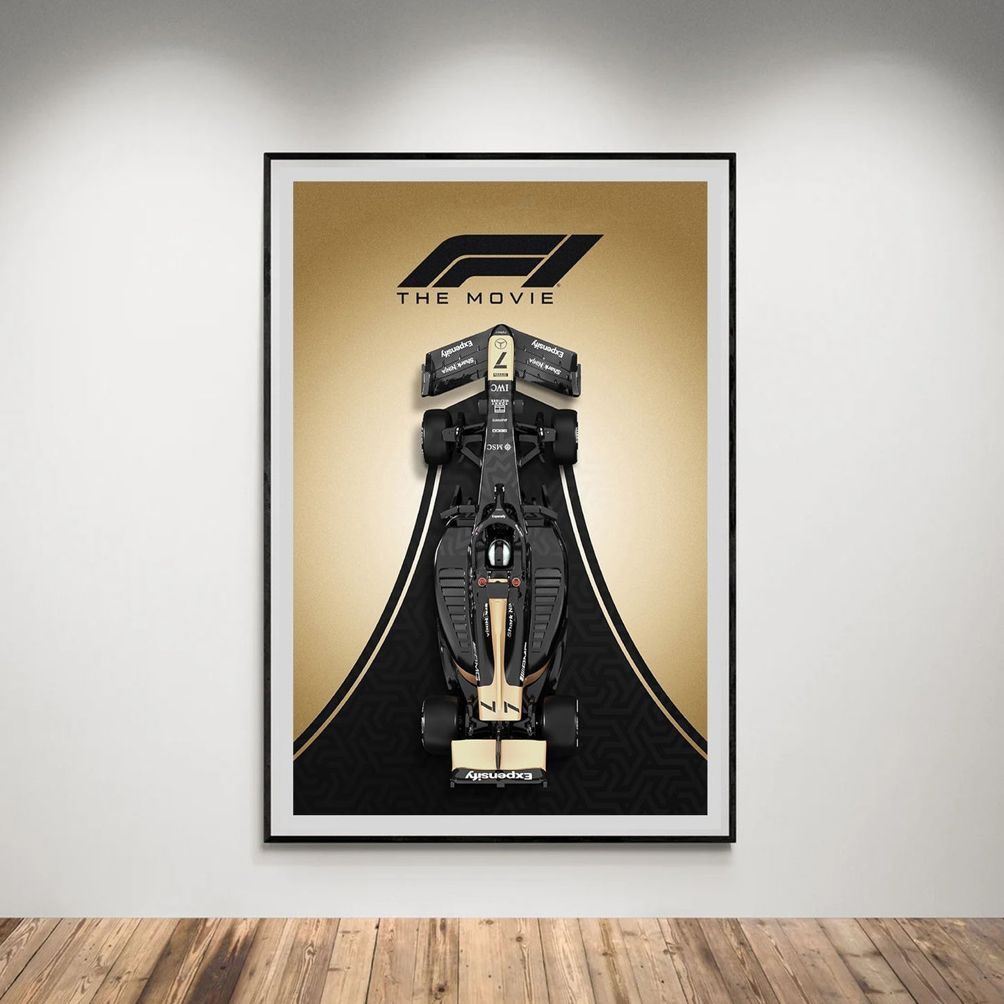 Flex Designs Poster F1 The Movie Car 5 x 7" Home Goods - Movie 2025 Movie Poster