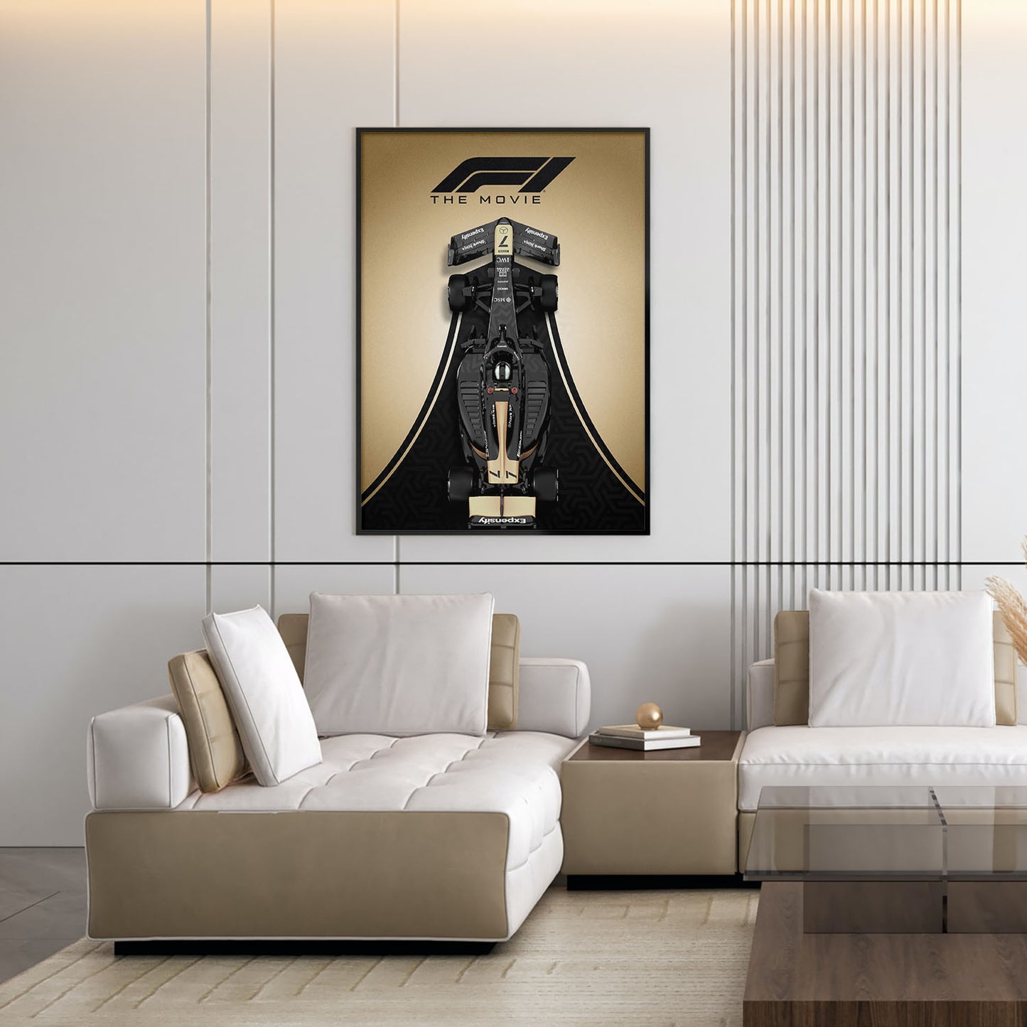 Flex Designs Poster F1 The Movie Car 11 x 17" Home Goods - Movie 2025 Movie Poster