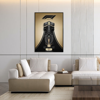 Flex Designs Poster F1 The Movie Car 11 x 17" Home Goods - Movie 2025 Movie Poster