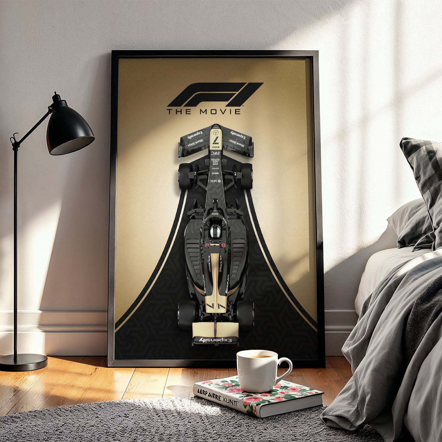 Flex Designs Poster F1 The Movie Car 11 x 17" Home Goods - Movie 2025 Movie Poster