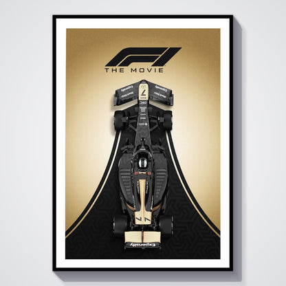 Flex Designs Poster F1 The Movie Car 5 x 7" Home Goods - Movie 2025 Movie Poster
