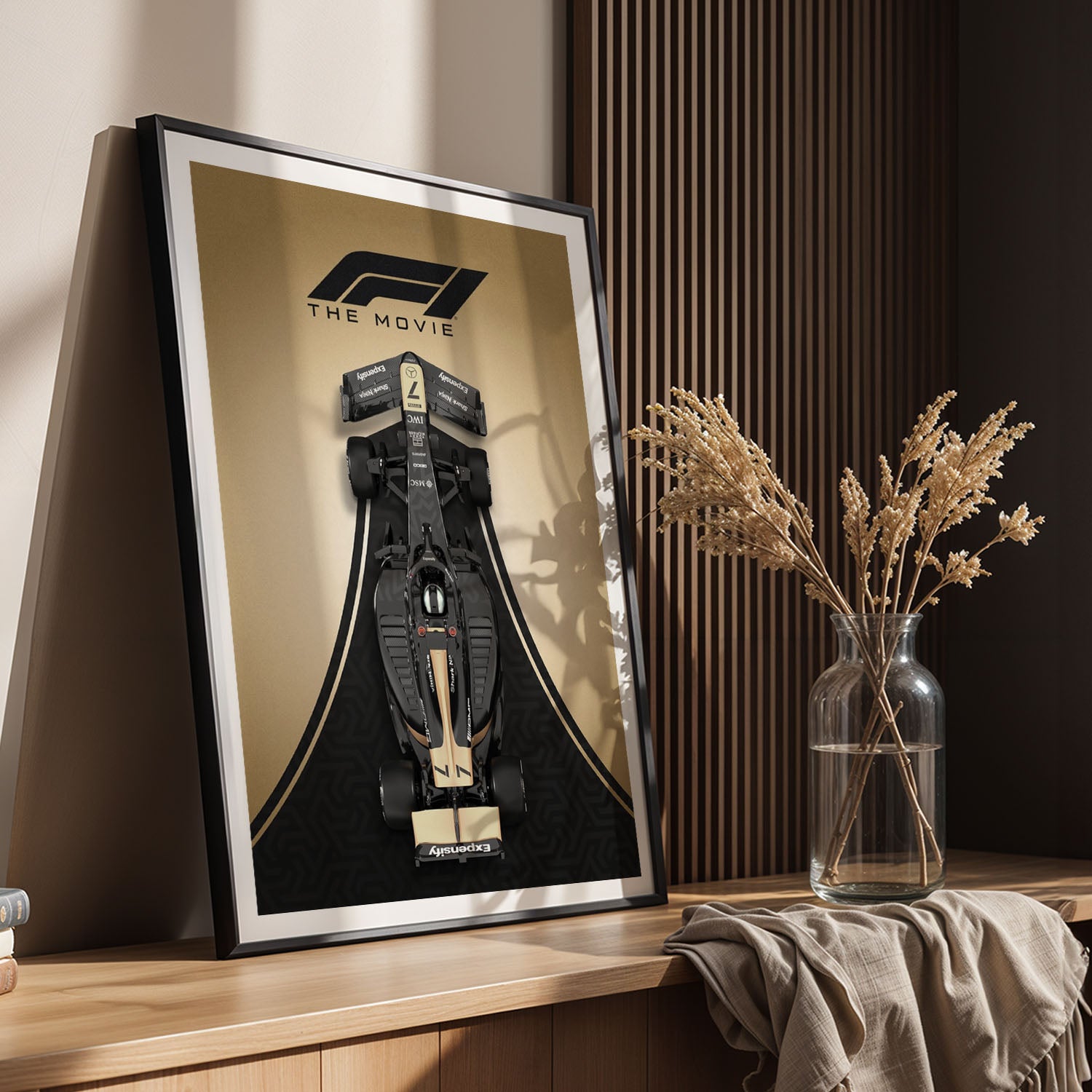 Flex Designs Poster F1 The Movie Car 11 x 17" Home Goods - Movie 2025 Movie Poster