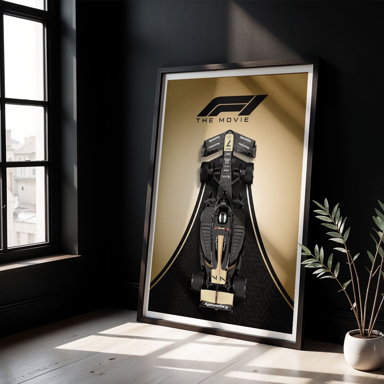Flex Designs Poster F1 The Movie Car 5 x 7" Home Goods - Movie 2025 Movie Poster