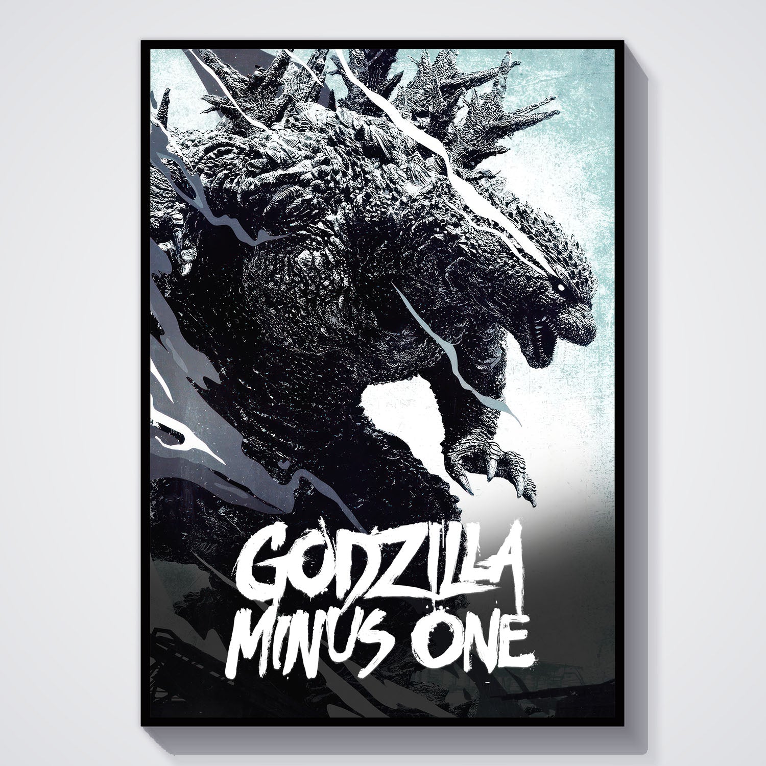 Flex Designs Poster Godzilla Minus One Cinematic 11 x 17" Home Goods - Movie 2023 Movie Poster