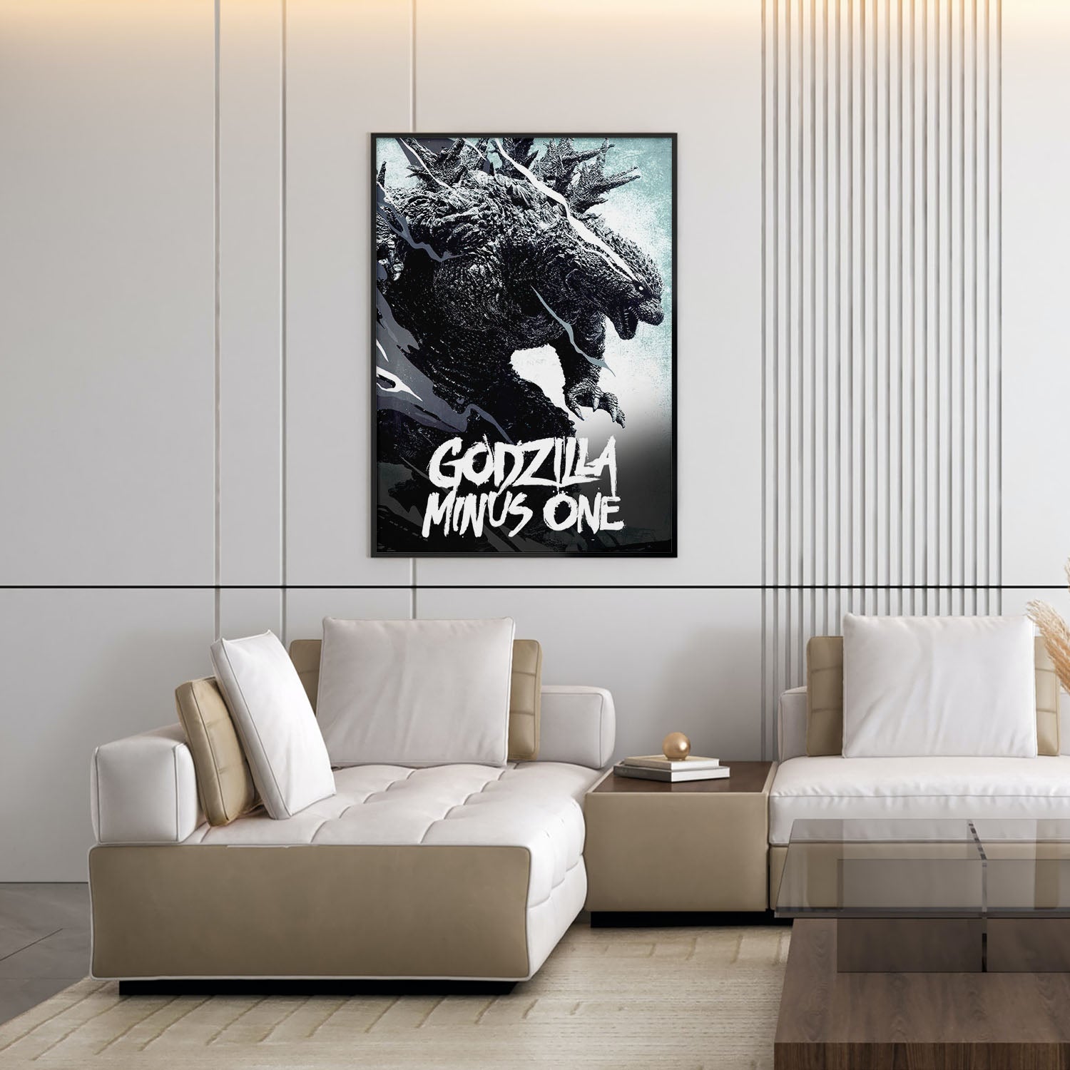Flex Designs Poster Godzilla Minus One Cinematic 11 x 17" Home Goods - Movie 2023 Movie Poster