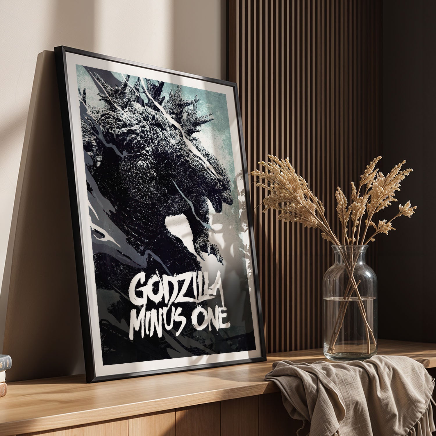 Flex Designs Poster Godzilla Minus One Cinematic 11 x 17" Home Goods - Movie 2023 Movie Poster