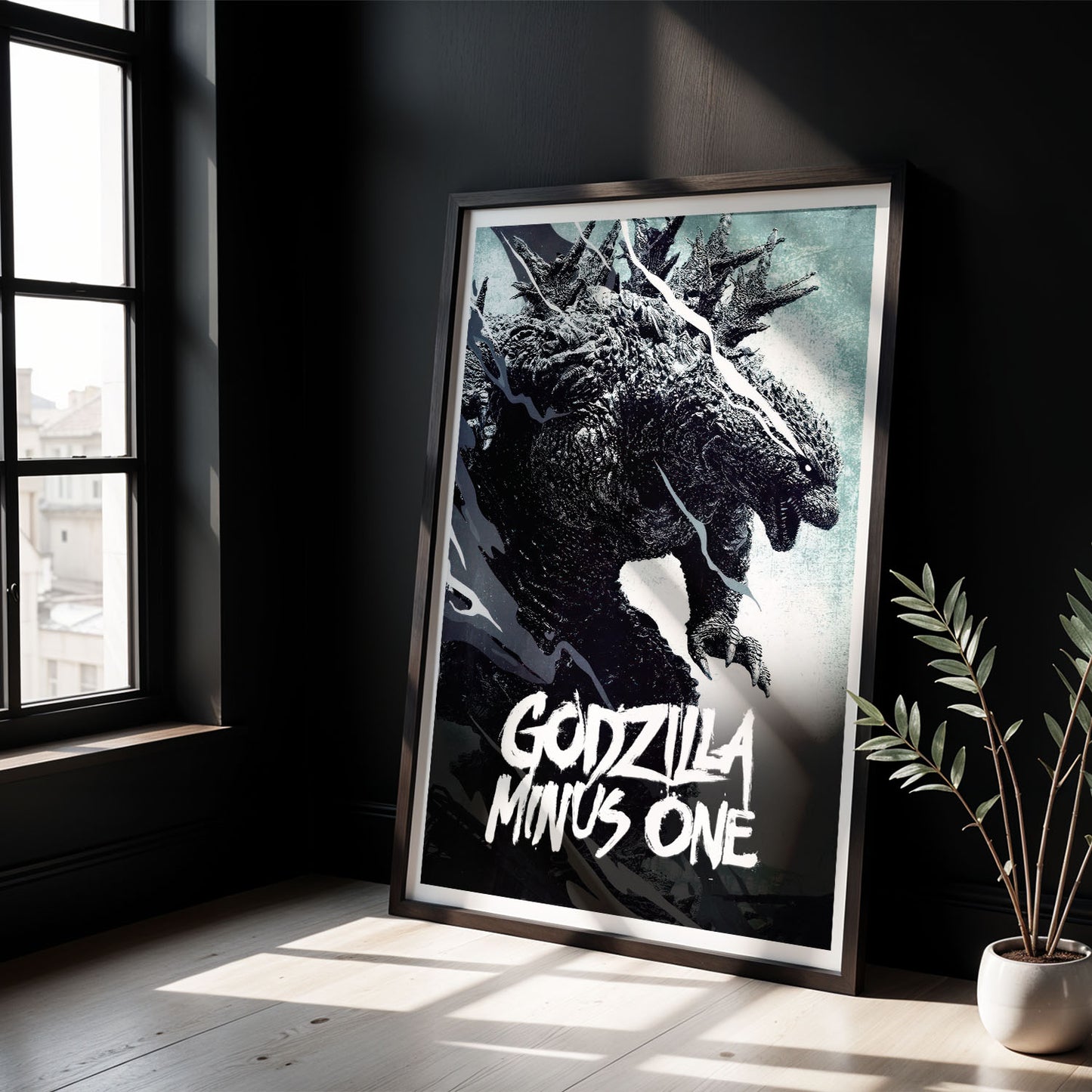 Flex Designs Poster Godzilla Minus One Cinematic 5 x 7" Home Goods - Movie 2023 Movie Poster