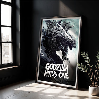 Flex Designs Poster Godzilla Minus One Cinematic 5 x 7" Home Goods - Movie 2023 Movie Poster