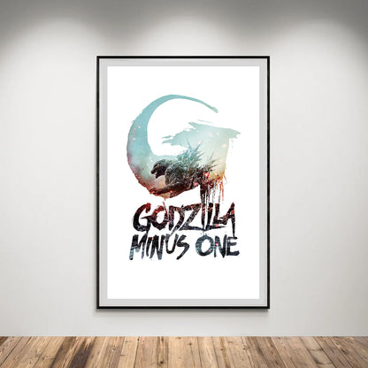 Flex Designs Poster Godzilla Minus One Simple 5 x 7" Home Goods - Movie 2023 Movie Poster