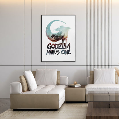 Flex Designs Poster Godzilla Minus One Simple 11 x 17" Home Goods - Movie 2023 Movie Poster