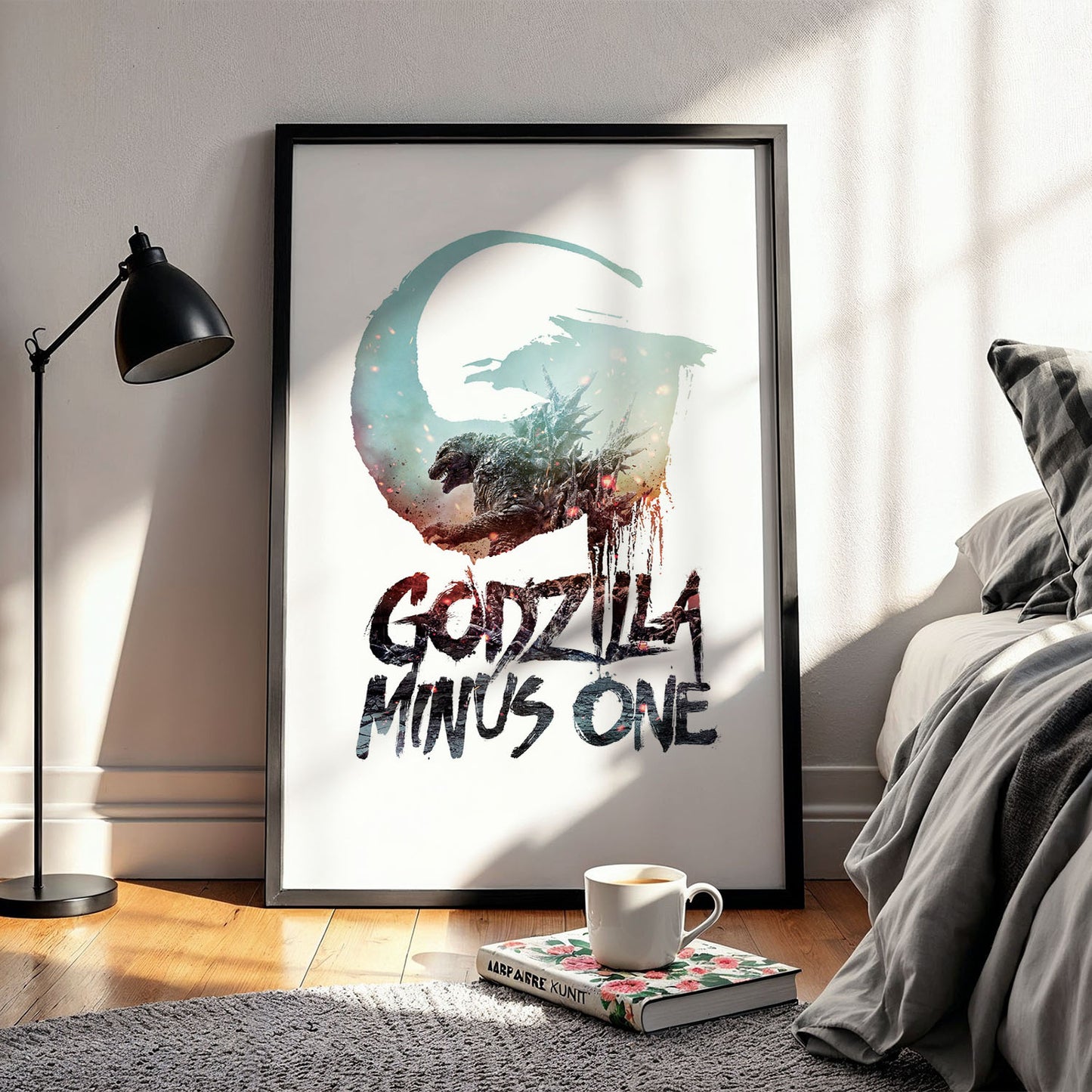 Flex Designs Poster Godzilla Minus One Simple 11 x 17" Home Goods - Movie 2023 Movie Poster