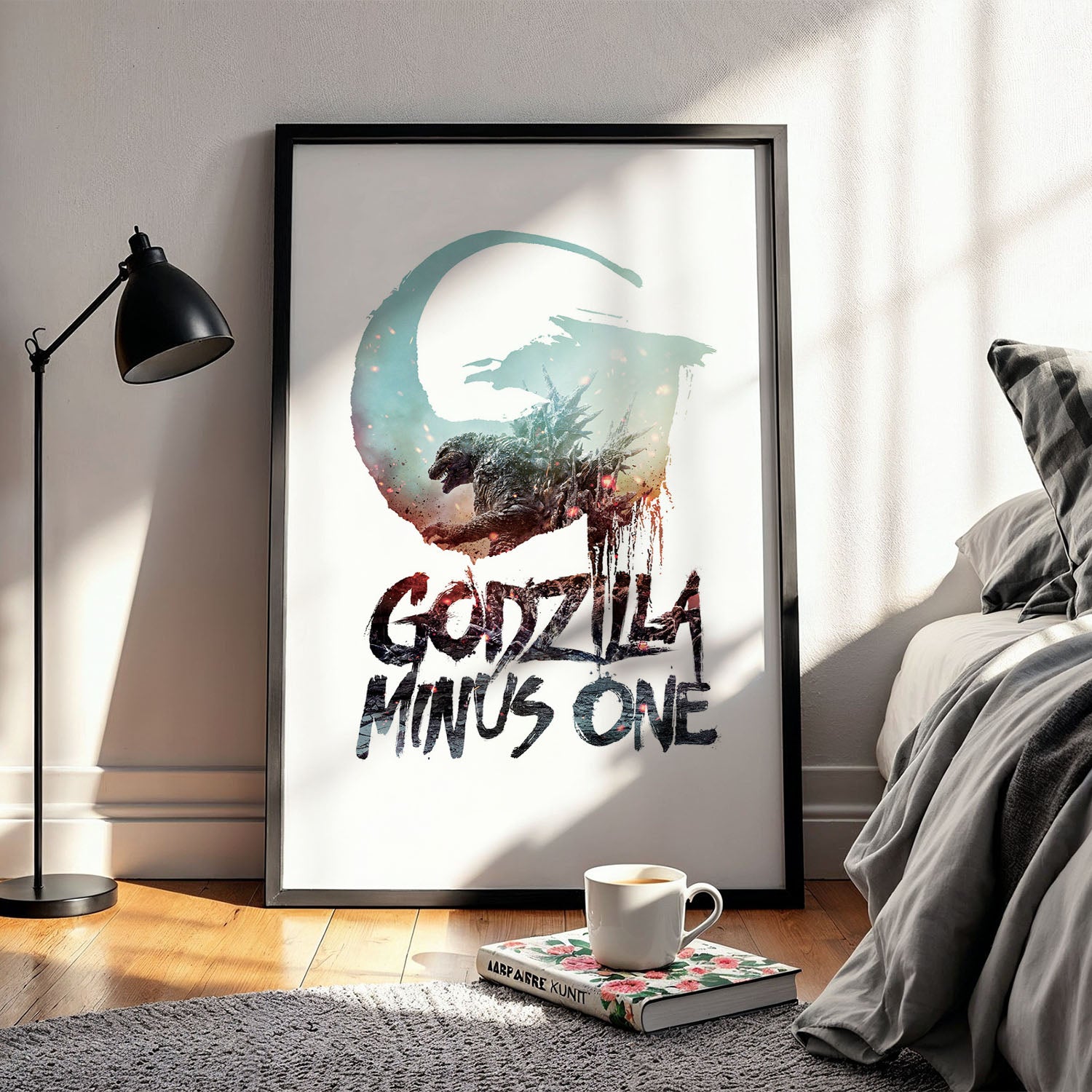 Flex Designs Poster Godzilla Minus One Simple 11 x 17" Home Goods - Movie 2023 Movie Poster