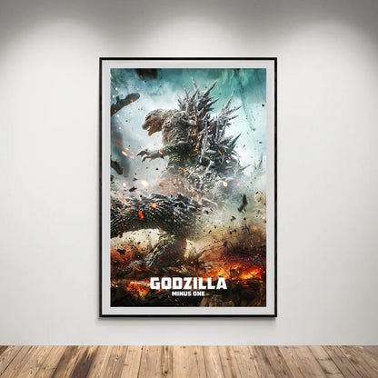Flex Designs Poster Godzilla Minus One Theatrical 5 x 7" Home Goods - Movie 2023 Movie Poster