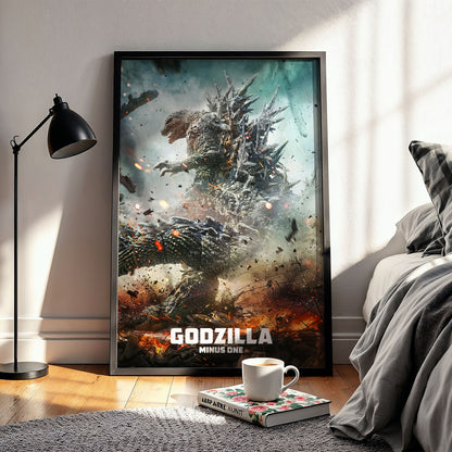 Flex Designs Poster Godzilla Minus One Theatrical 11 x 17" Home Goods - Movie 2023 Movie Poster