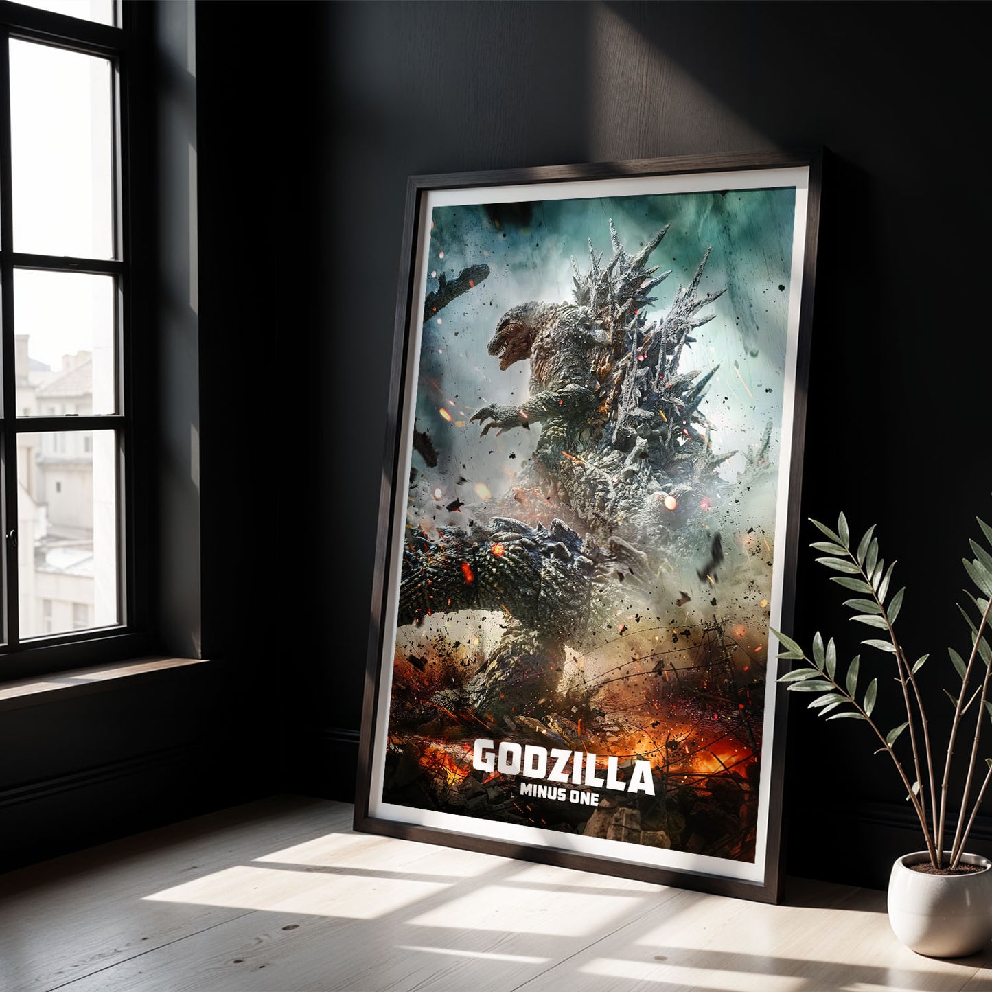Flex Designs Poster Godzilla Minus One Theatrical 5 x 7" Home Goods - Movie 2023 Movie Poster