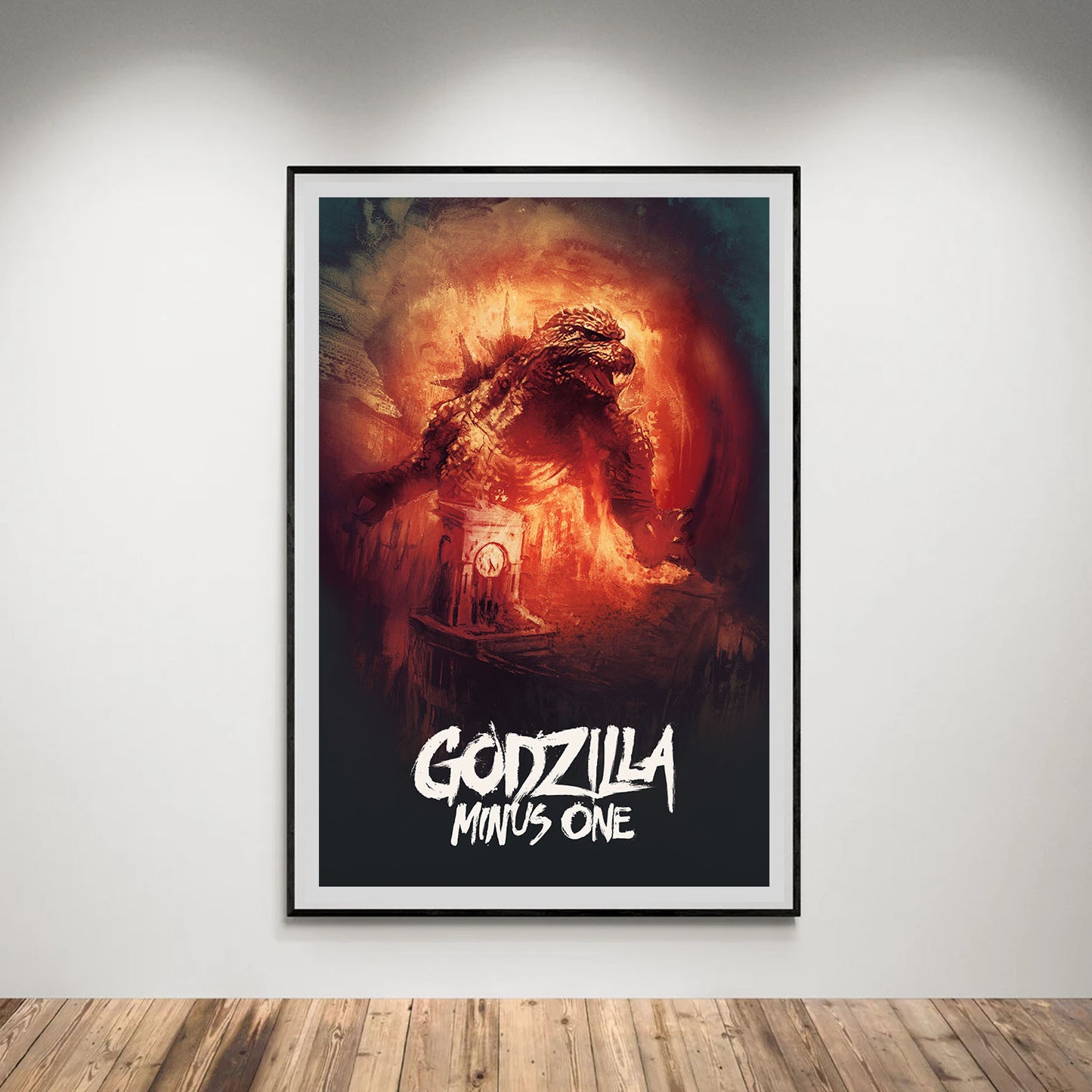 Flex Designs Poster Godzilla Minus One 5 x 7" Home Goods - Movie 2023 Movie Poster