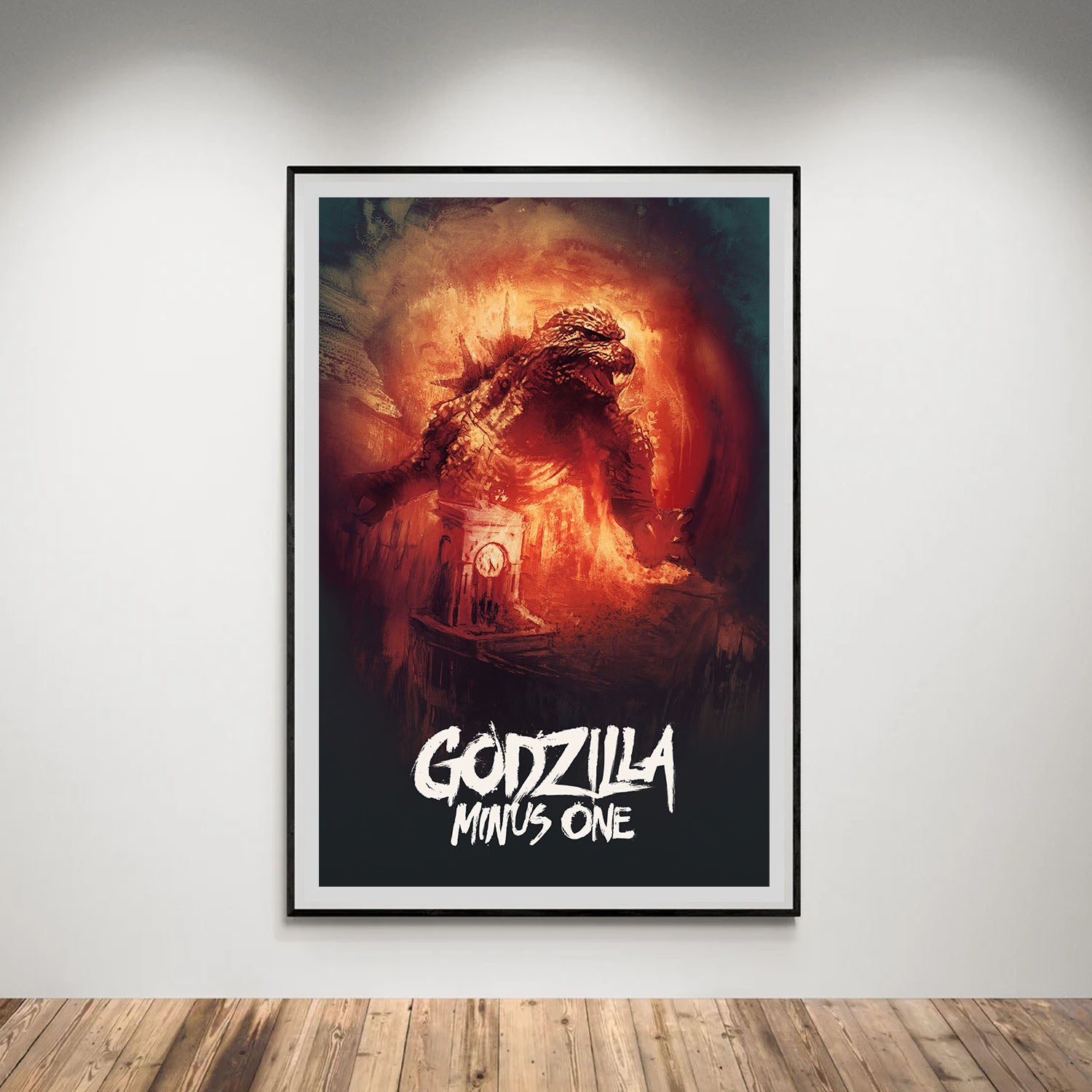 Flex Designs Poster Godzilla Minus One 5 x 7" Home Goods - Movie 2023 Movie Poster