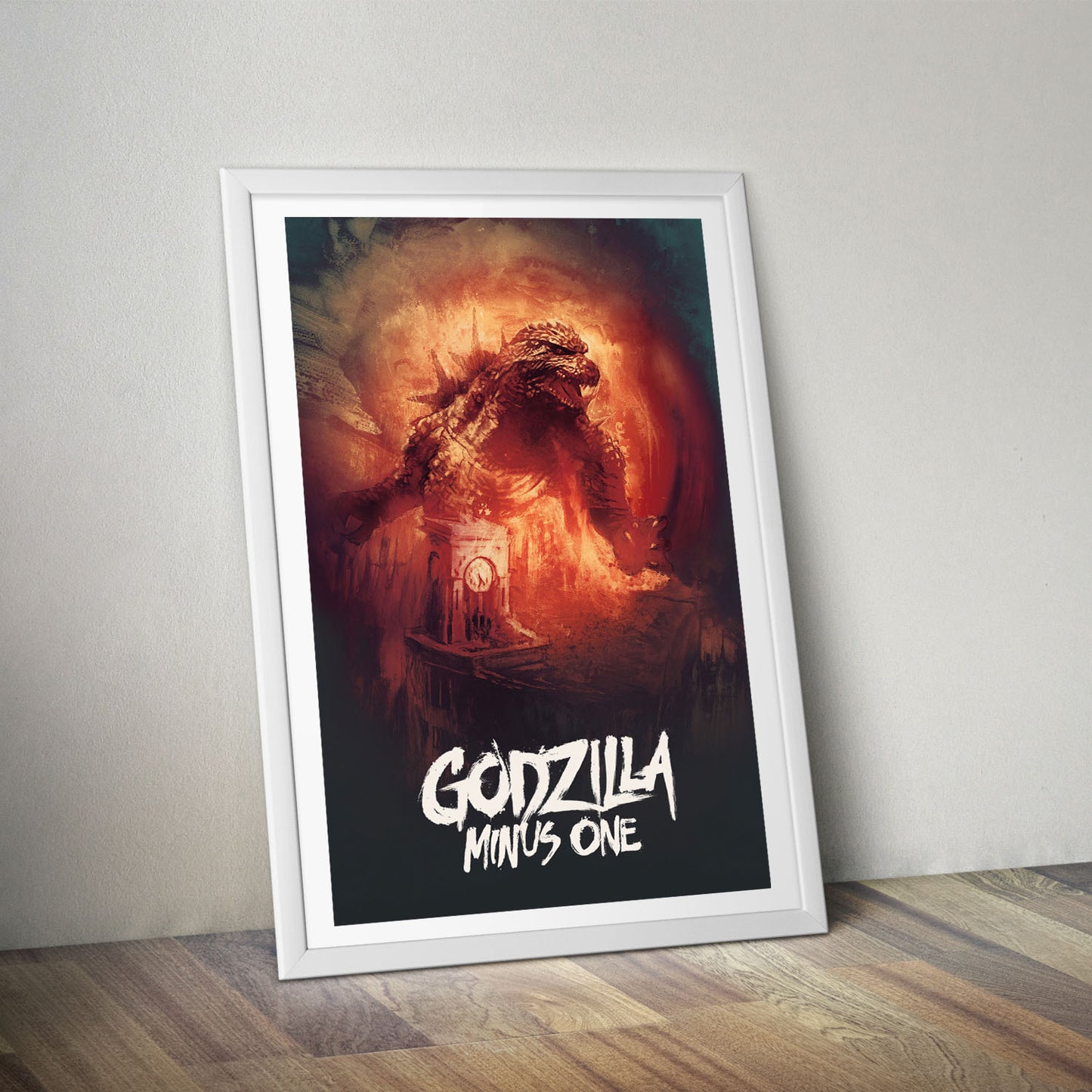 Flex Designs Poster Godzilla Minus One 5 x 7" Home Goods - Movie 2023 Movie Poster
