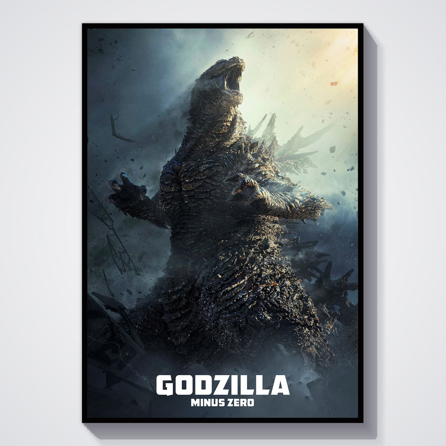 Flex Designs Poster Godzilla Minus Zero Cinematic 11 x 17" Home Goods - Movie 2026 Movie Poster