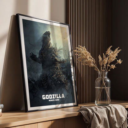 Flex Designs Poster Godzilla Minus Zero Cinematic 11 x 17" Home Goods - Movie 2026 Movie Poster