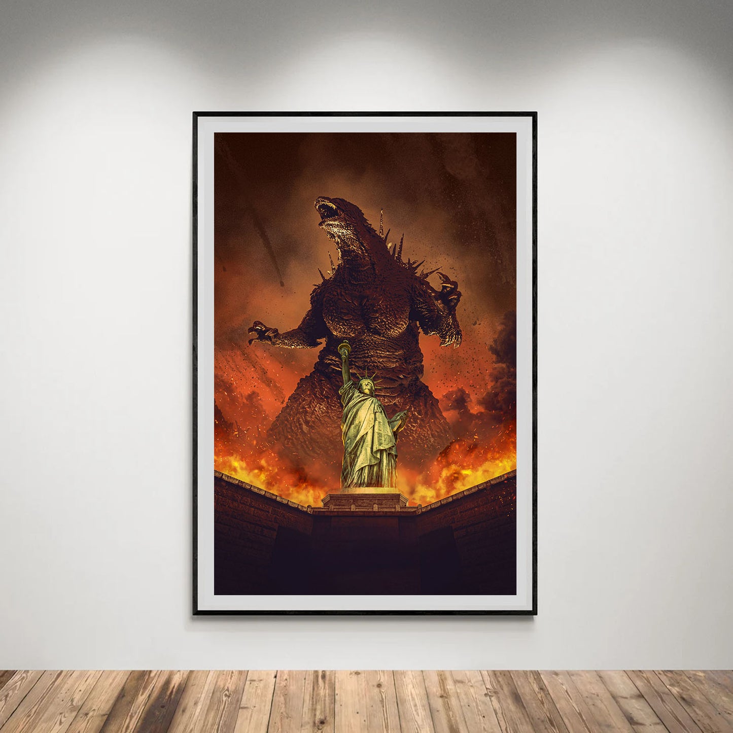 Flex Designs Poster Godzilla Minus Zero Key Art 5 x 7" Home Goods - Movie 2026 Movie Poster