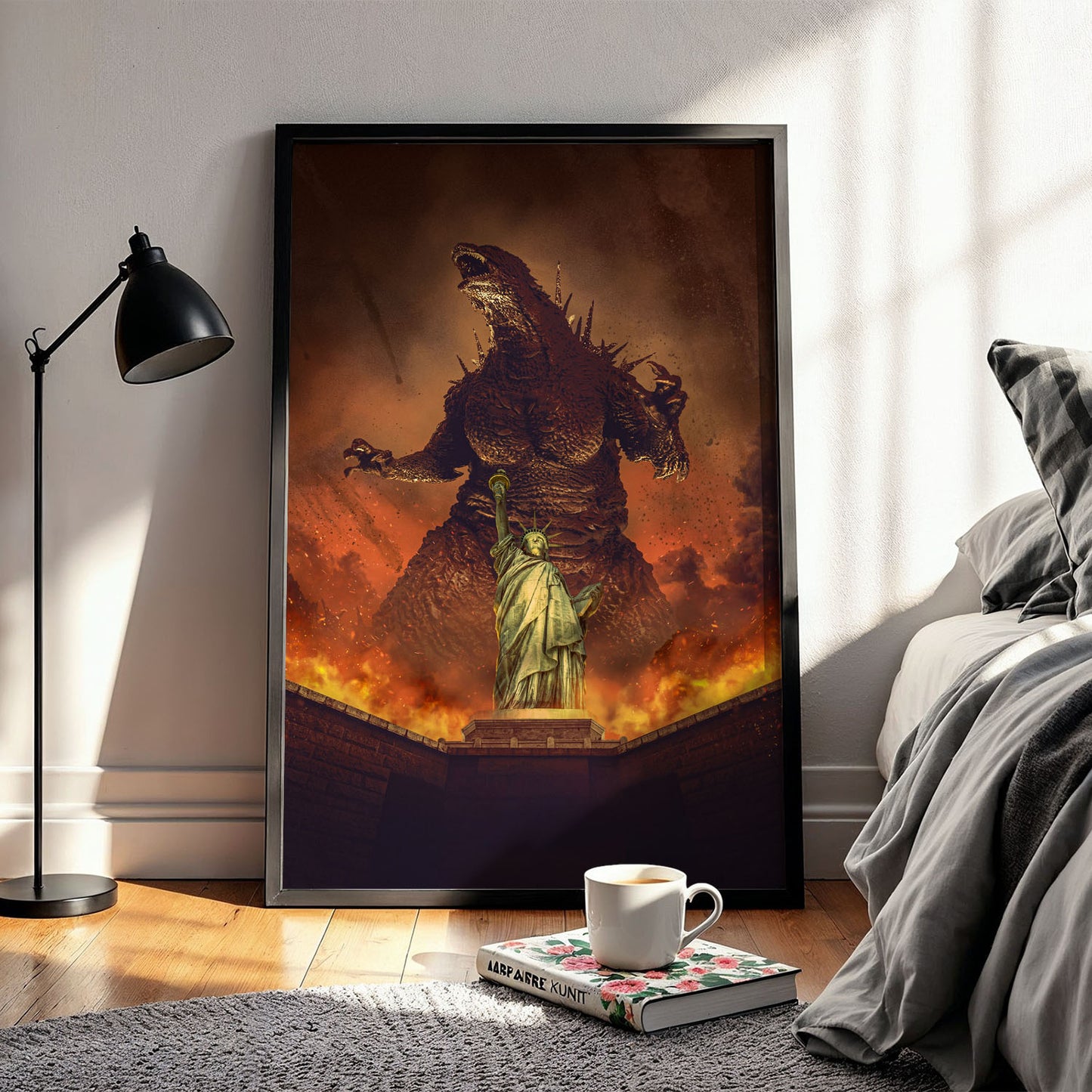 Flex Designs Poster Godzilla Minus Zero Key Art 11 x 17" Home Goods - Movie 2026 Movie Poster