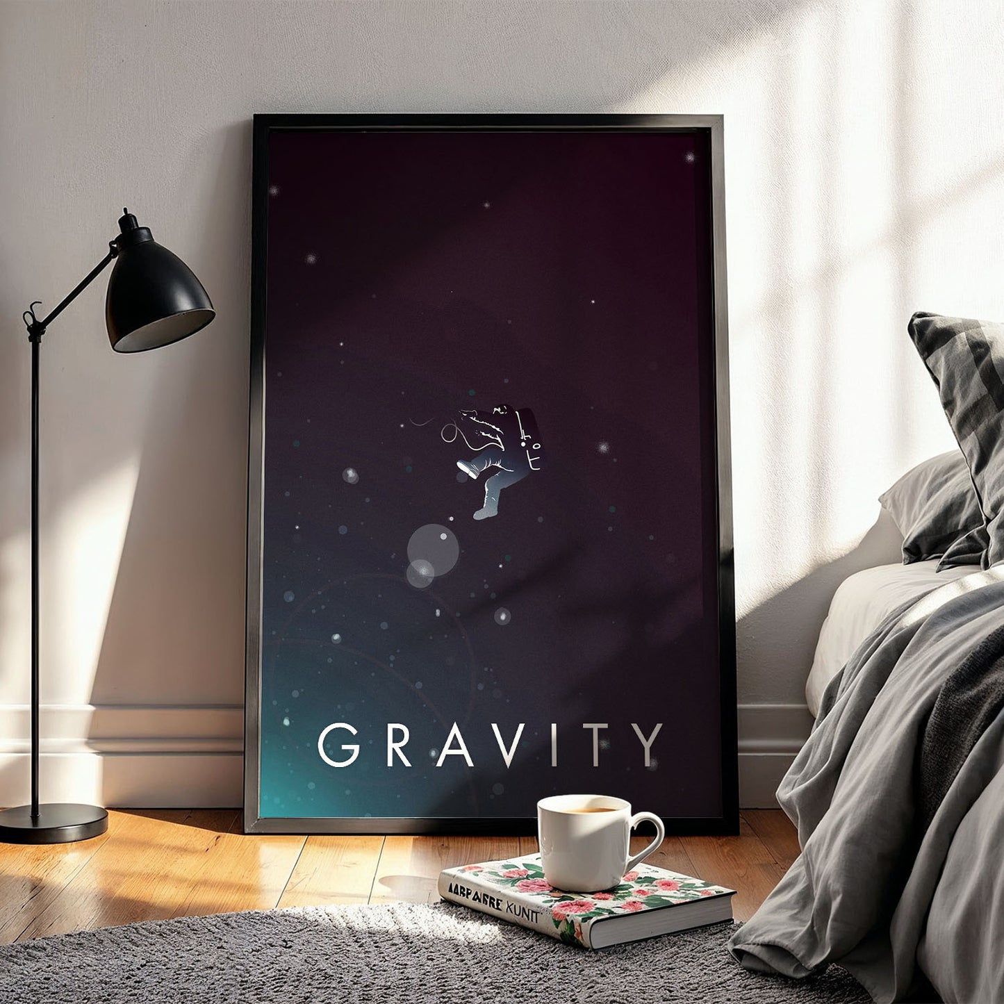 Flex Designs Poster Gravity Minimalist 11 x 17" Home Goods - Movie 2013 Movie Poster