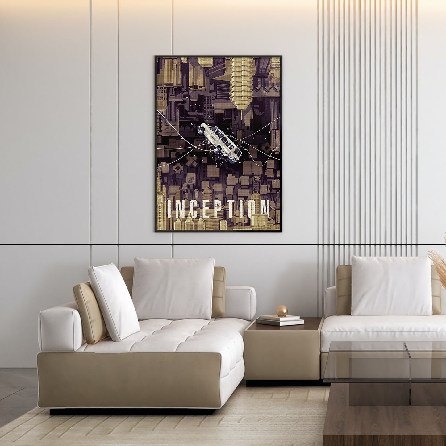 Flex Designs Poster Inception Simple 11 x 17" Home Goods - Movie 2010 Movie Poster