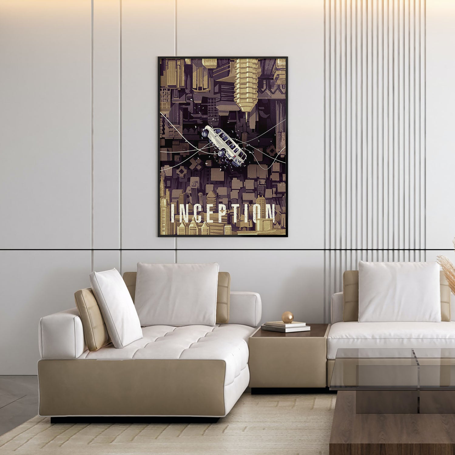 Flex Designs Poster Inception Simple 11 x 17" Home Goods - Movie 2010 Movie Poster