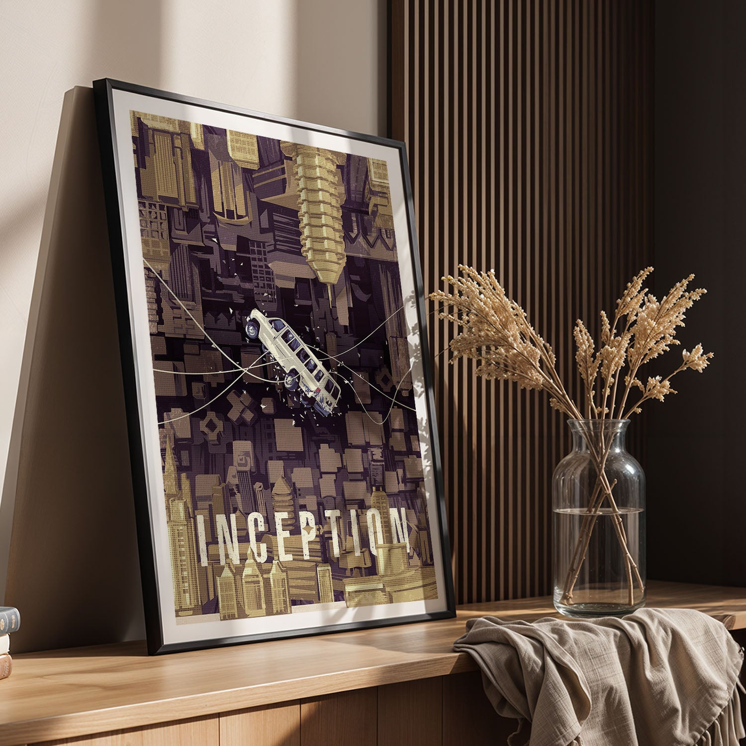 Flex Designs Poster Inception Simple 11 x 17" Home Goods - Movie 2010 Movie Poster