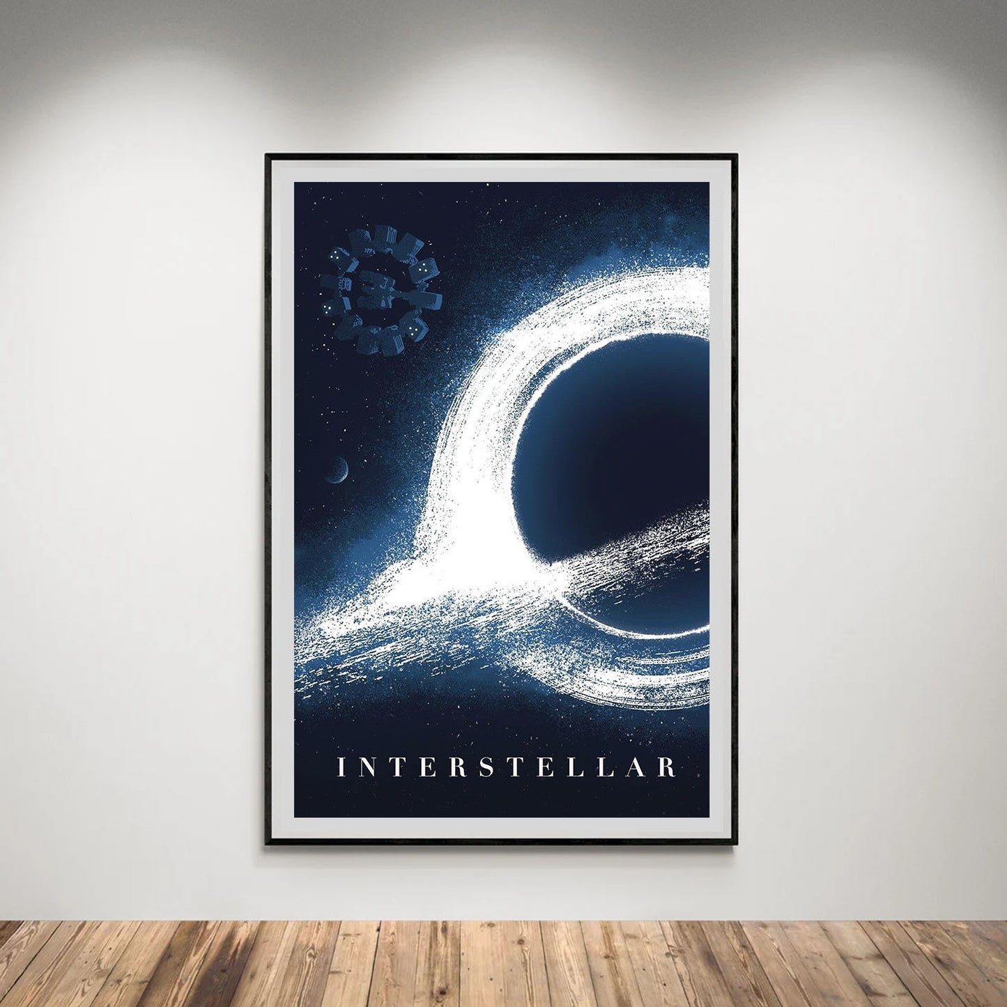 Flex Designs Poster Interstellar Key Art 5 x 7" Home Goods - Movie 2014 Movie Poster