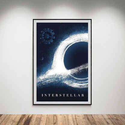 Flex Designs Poster Interstellar Key Art 5 x 7" Home Goods - Movie 2014 Movie Poster